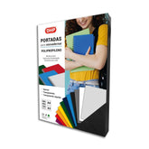 PORTADA PP 0,30 MM A4 4 NEGRO P/100 | 100 UNIDADES | (DHP COMERPA SLU)